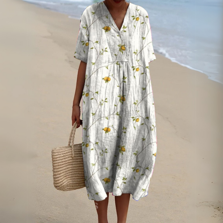 Charlotte - Robe fleurie d'été