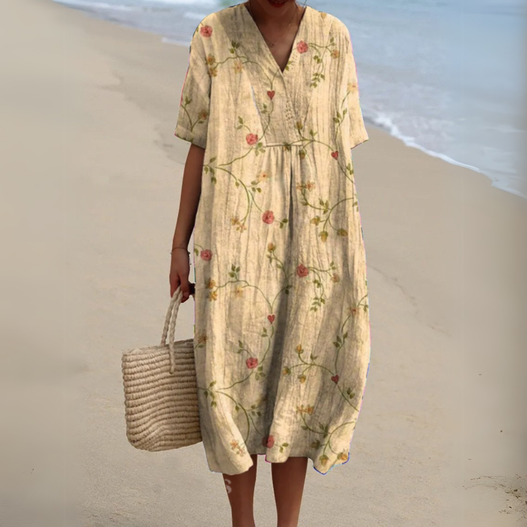Charlotte - Robe fleurie d'été