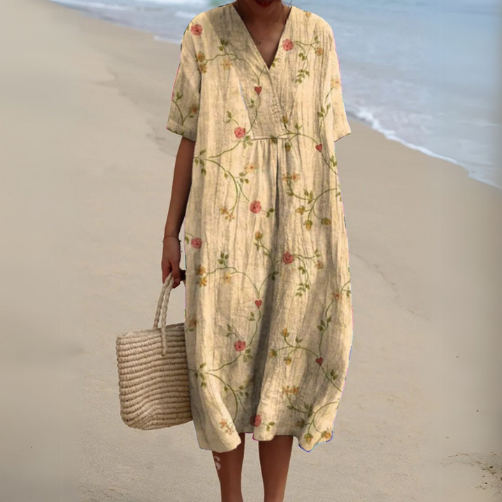 Charlotte - Robe fleurie d'été