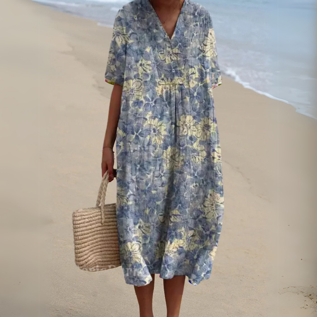 Charlotte - Robe fleurie d'été