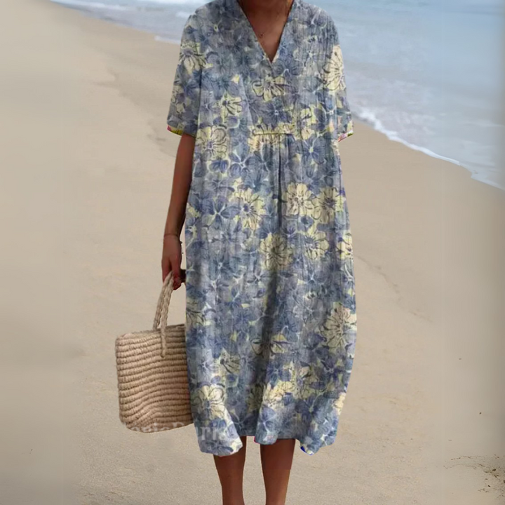 Charlotte - Robe fleurie d'été