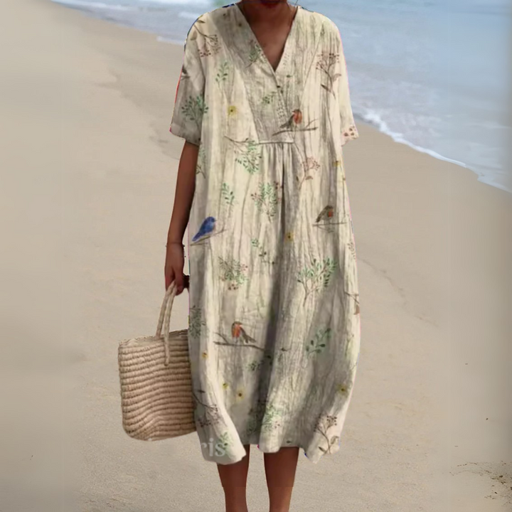 Charlotte - Robe fleurie d'été