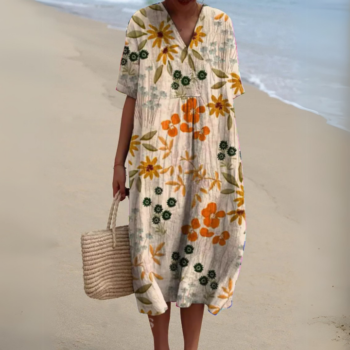 Charlotte - Robe fleurie d'été