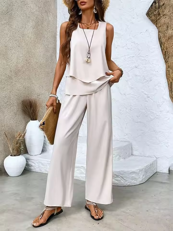 Isabella – Ensemble top et pantalon