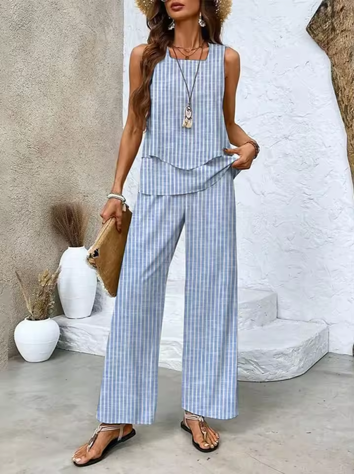 Isabella – Ensemble top et pantalon