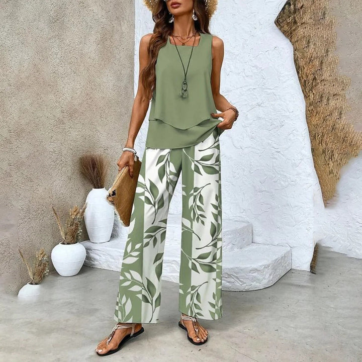 Isabella – Ensemble top et pantalon