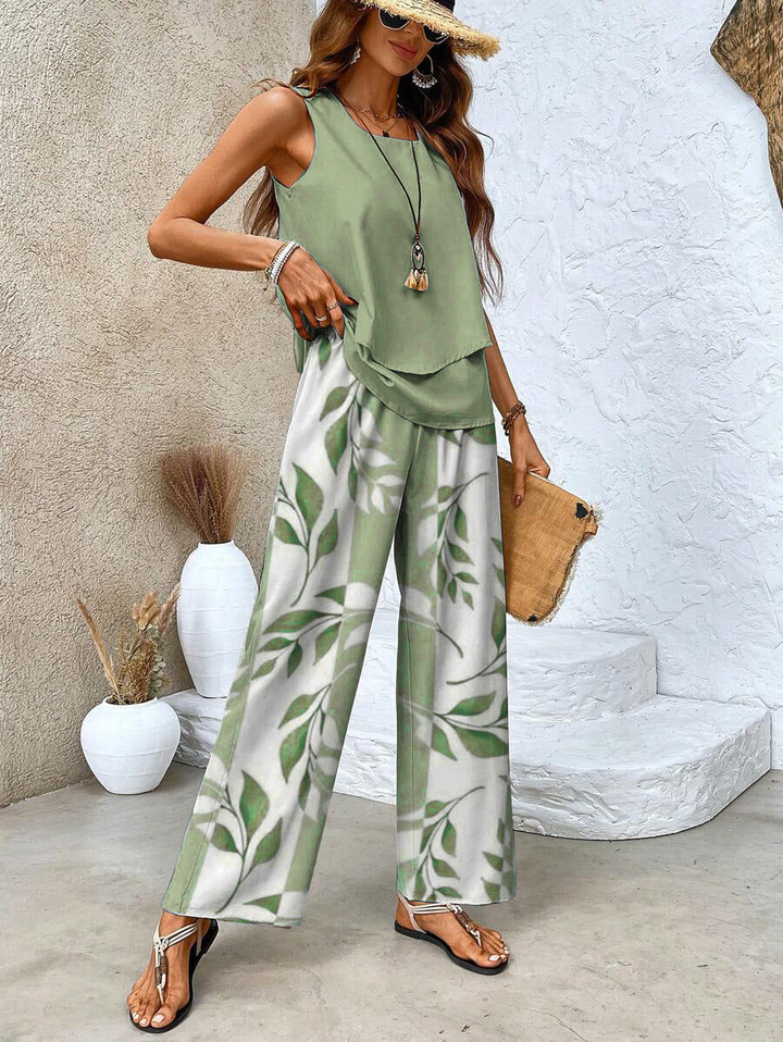 Isabella – Ensemble top et pantalon