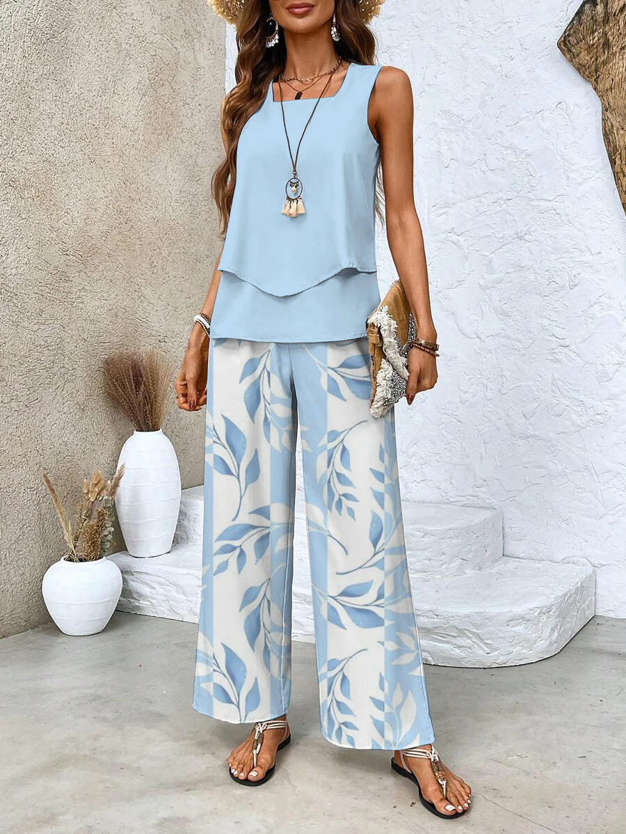 Isabella – Ensemble top et pantalon