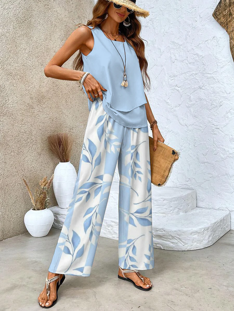 Isabella – Ensemble top et pantalon