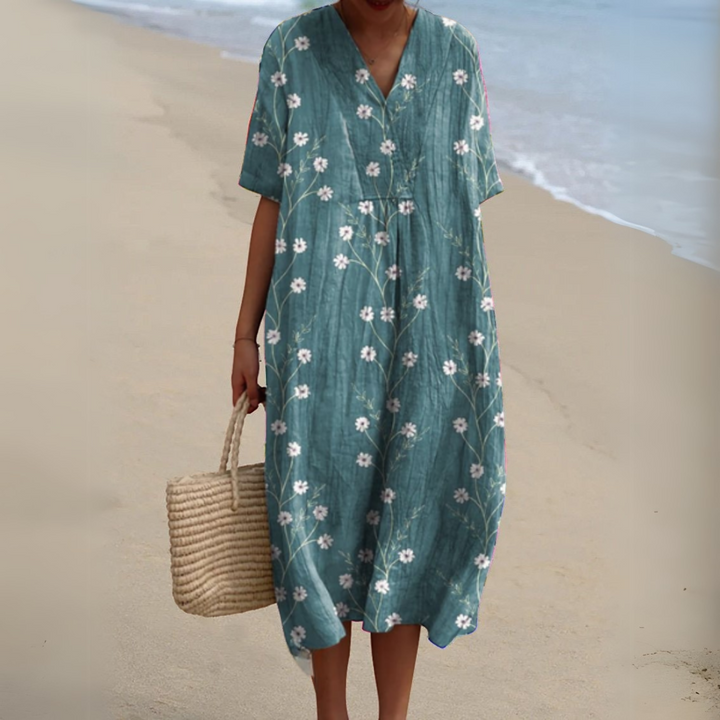 Charlotte - Robe fleurie d'été