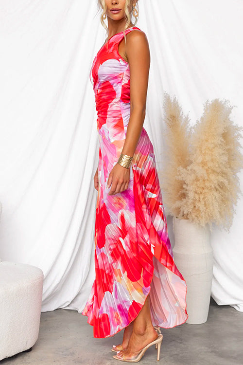 Célie – Robe d'été plissée