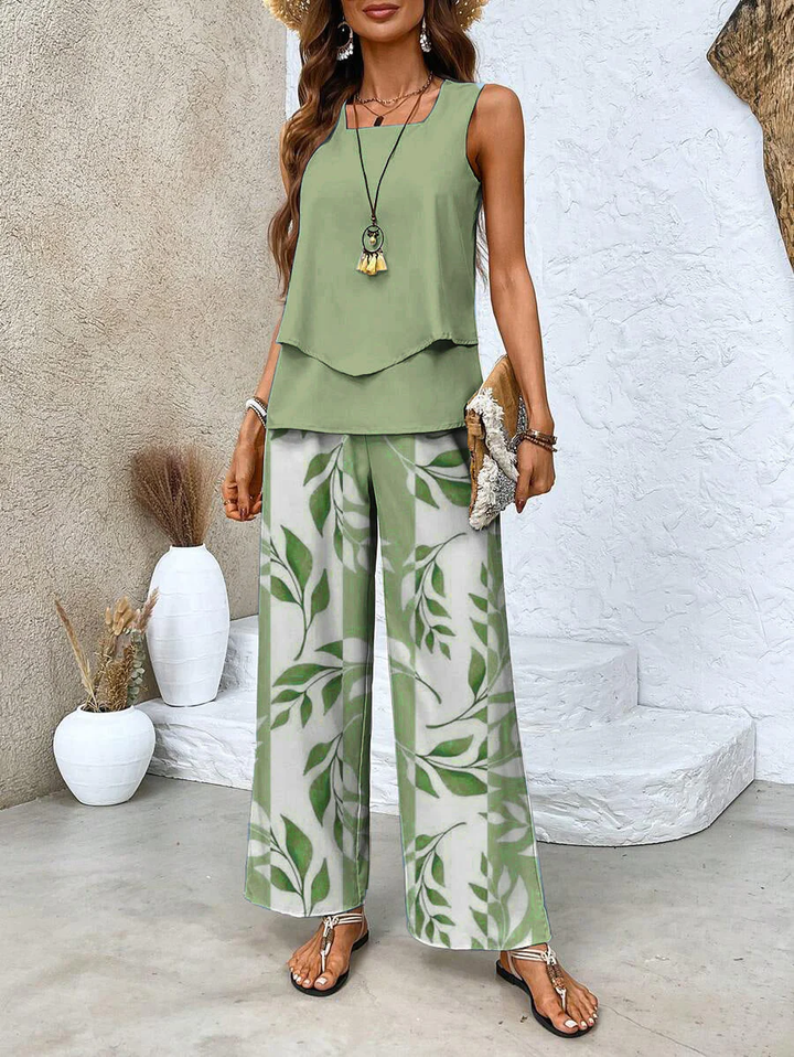Isabella – Ensemble top et pantalon