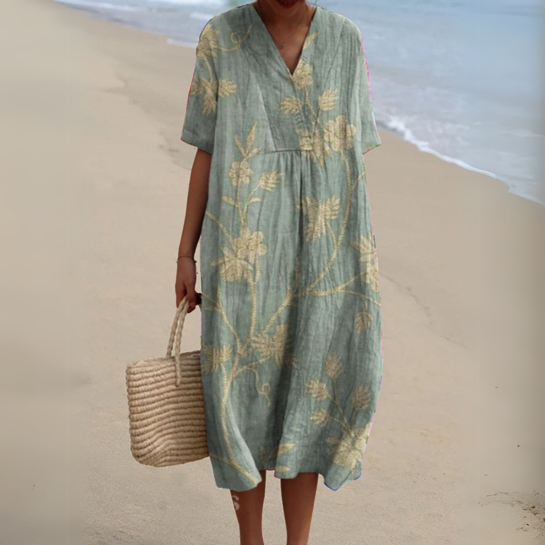 Charlotte - Robe fleurie d'été