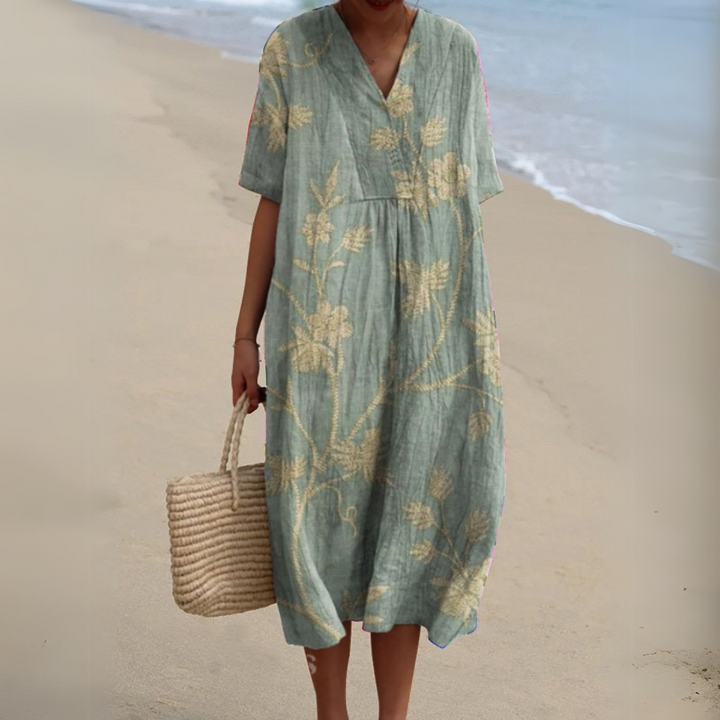 Charlotte - Robe fleurie d'été