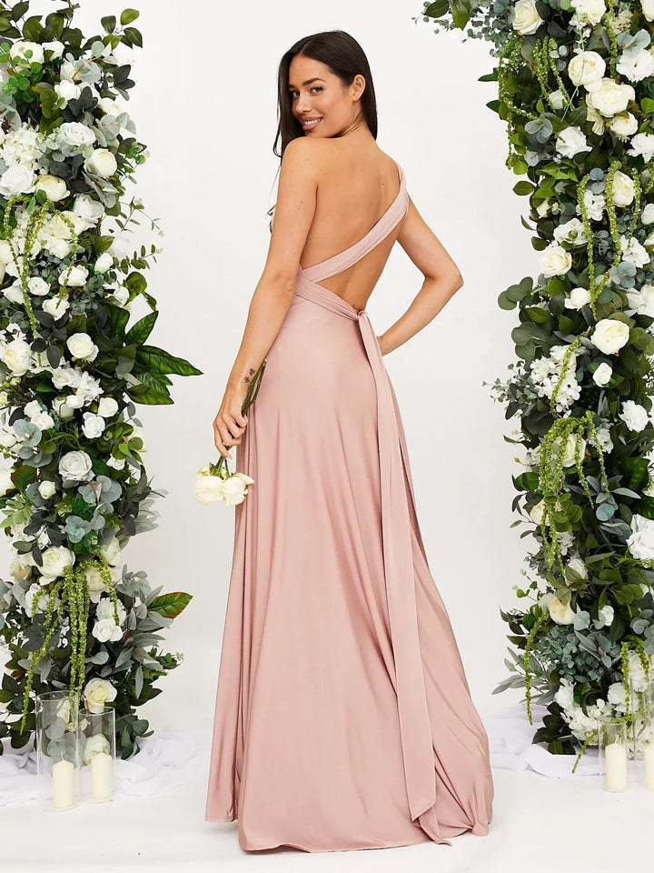 Nicole - Robe multicolore élégante