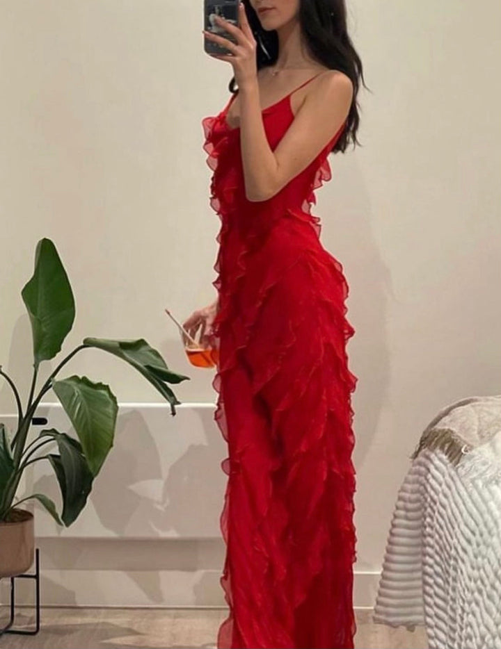Sara - Robe à volants