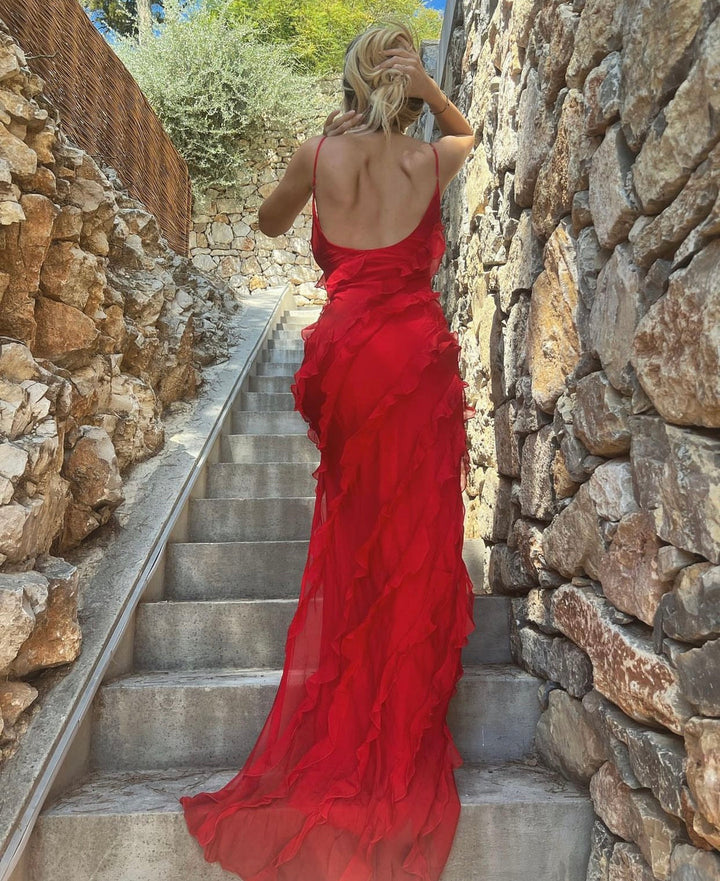 Sara - Robe à volants