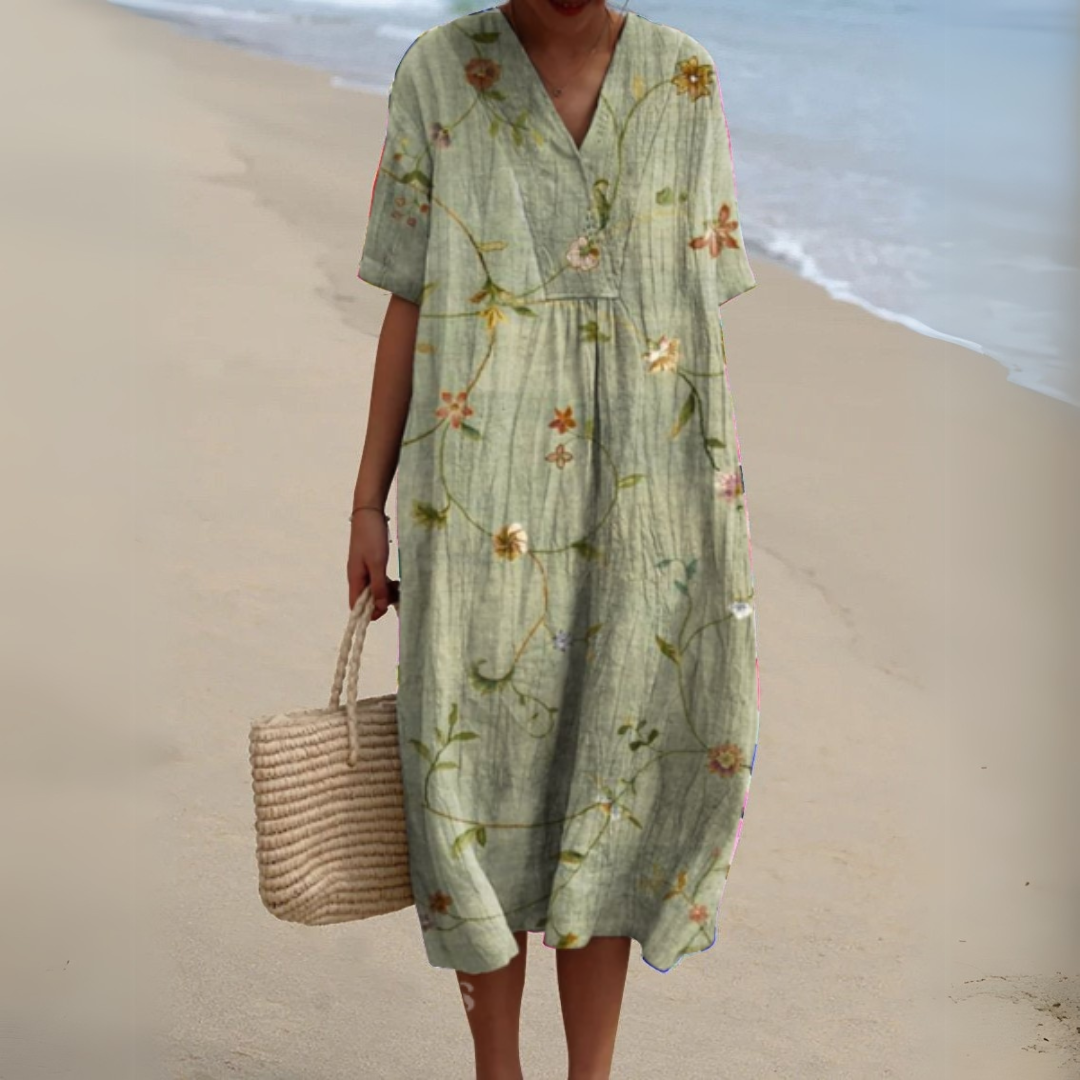 Charlotte - Robe fleurie d'été