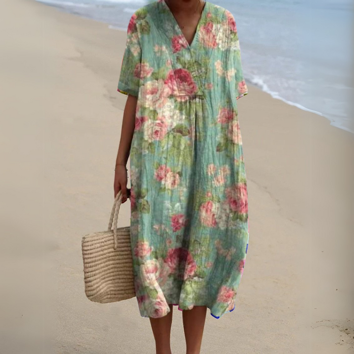 Charlotte - Robe fleurie d'été