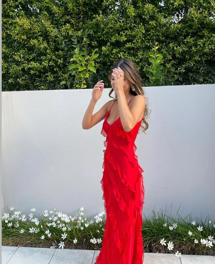 Sara - Robe à volants