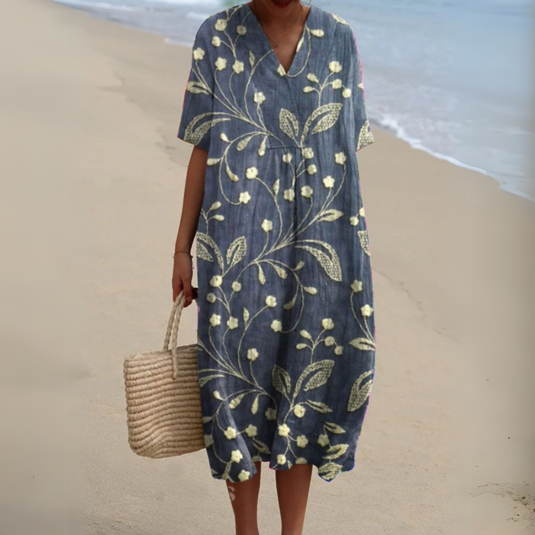 Charlotte - Robe fleurie d'été