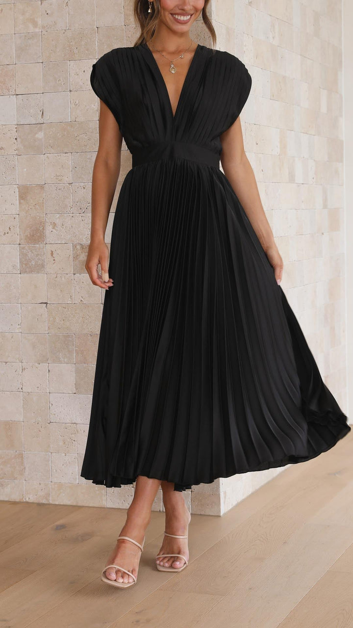 Alexis – Robe plissée élégante