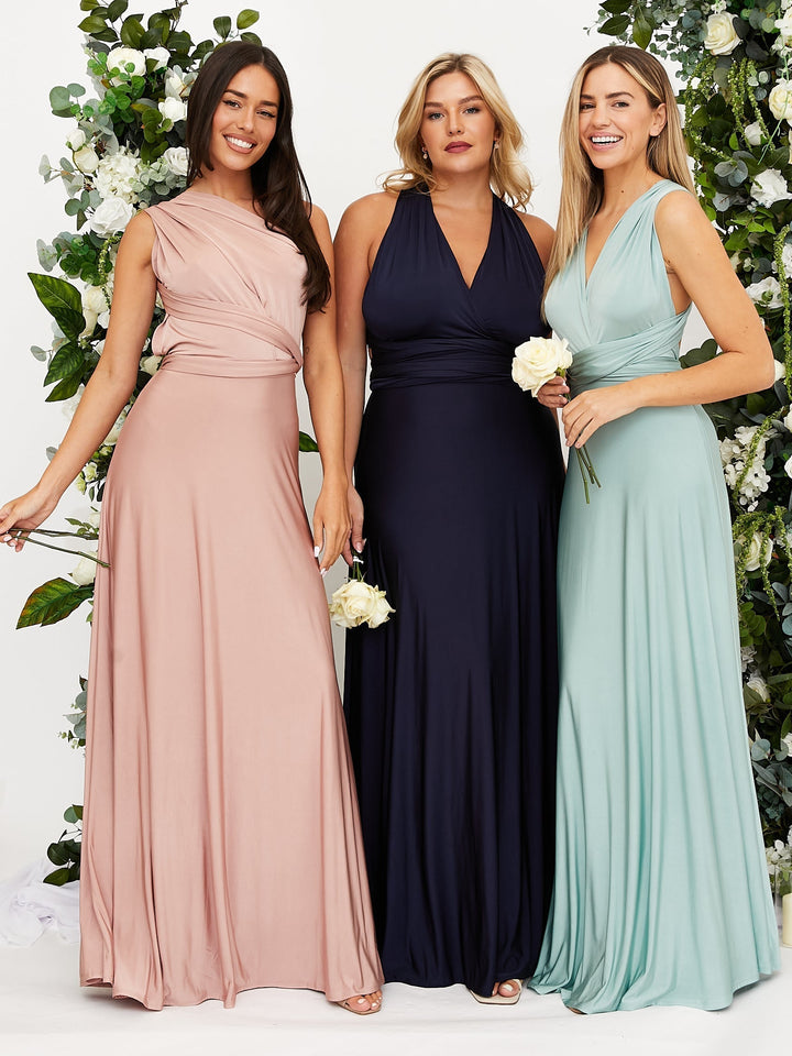 Nicole - Robe multicolore élégante