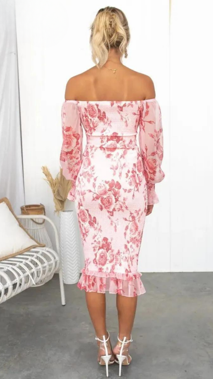 Dahlia – Robe midi