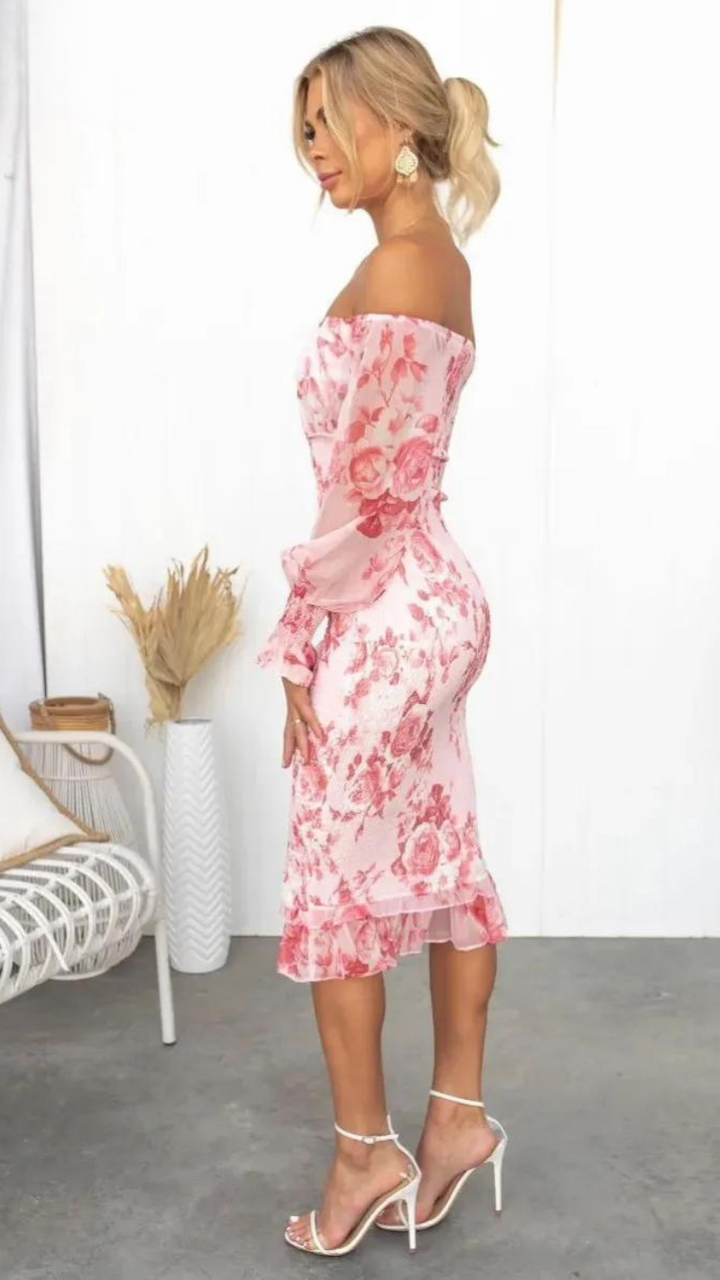 Dahlia – Robe midi