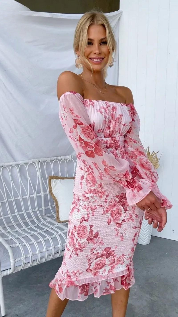 Dahlia – Robe midi